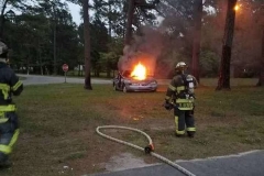 Burning a vehicle2018